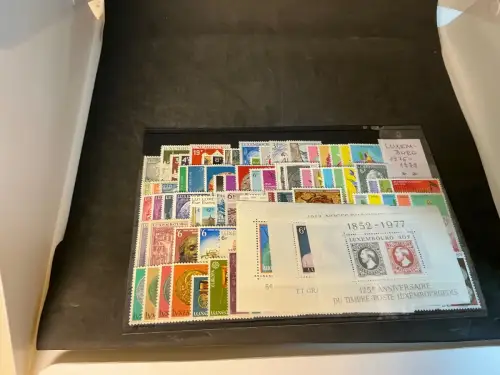 Luxemburg Jahrgang 1975-1979 postfrisch komplett (34679)