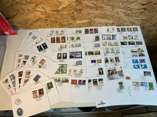 Liechtenstein 1990-1994 FDC komplett (34365)