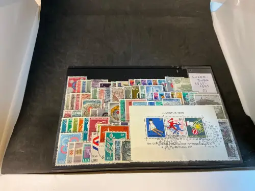 Luxemburg Jahrgang 1965-1969 gestempelt komplett (34693)