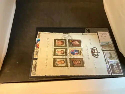 Luxemburg Jahrgang 1990 gestempelt komplett (34698)