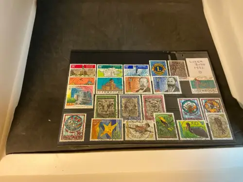 Luxemburg Jahrgang 1992 gestempelt komplett (34700)