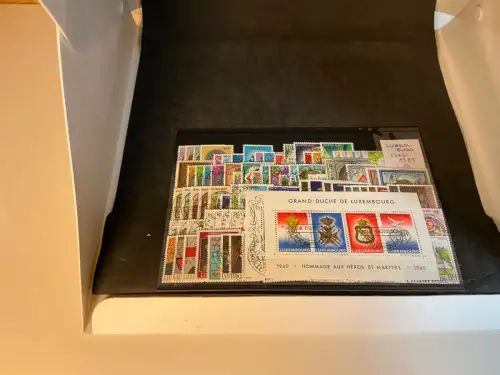 Luxemburg Jahrgang 1985-1989 gestempelt komplett (34697)