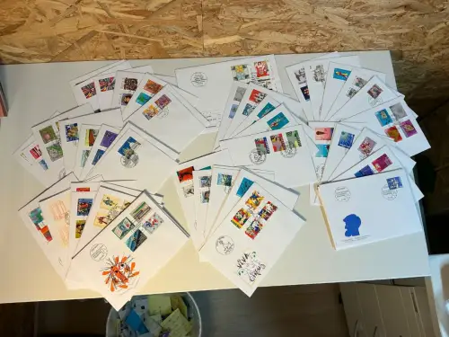 Schweiz Jahrgang 1990-1994 FDC (34711)