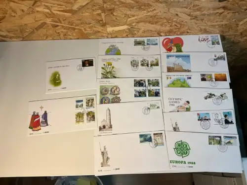 Irland Jahrgang 1988 FDC komplett (34714)