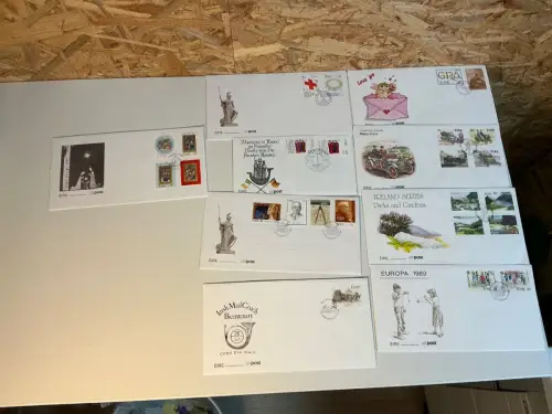 Irland Jahrgang 1989 FDC fast komplett (34715)