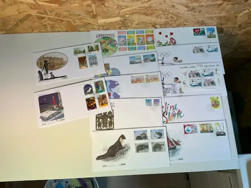 Irland Jahrgang 1992 FDC fast komplett (34718)