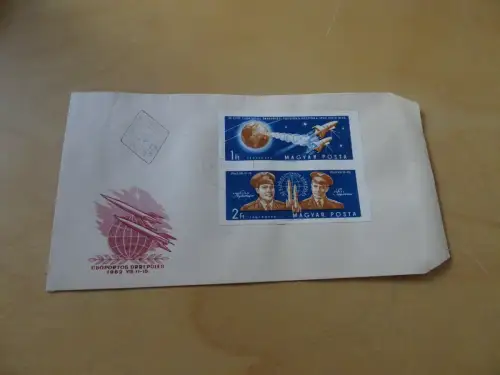 Ungarn Michel 1863/64B FDC Weltraum (13353)