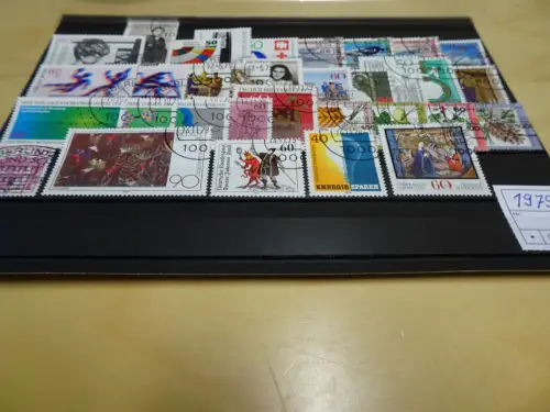 Bund Jahrgang 1979 gestempelt komplett (7966)