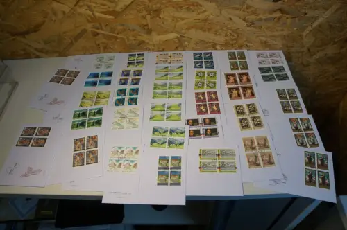 Liechtenstein Jahrgang 2005 Viererblock FDC komplett (32664)