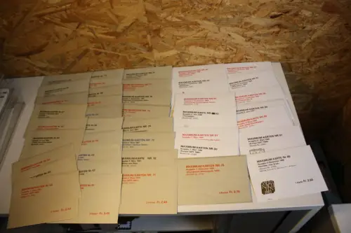 Liechtenstein Maximumkarten 1985-1989 komplett (33575)