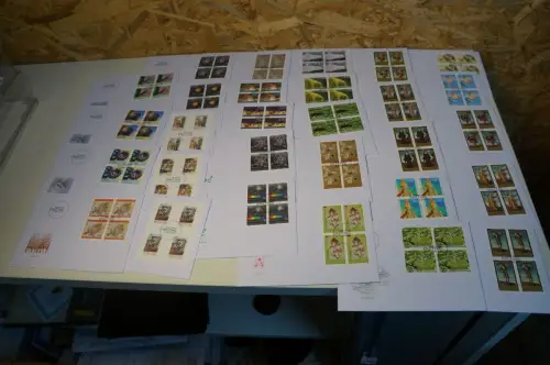 Liechtenstein Jahrgang 2004 Viererblock FDC komplett (32663)