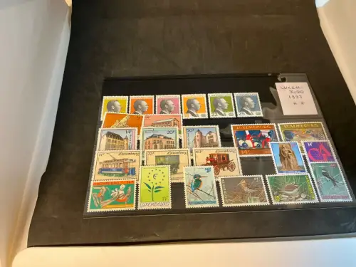 Luxemburg Jahrgang 1993 postfrisch komplett (34687)