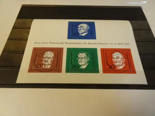 Bund Block 4 Vollstempel Berlin 12 (24444)