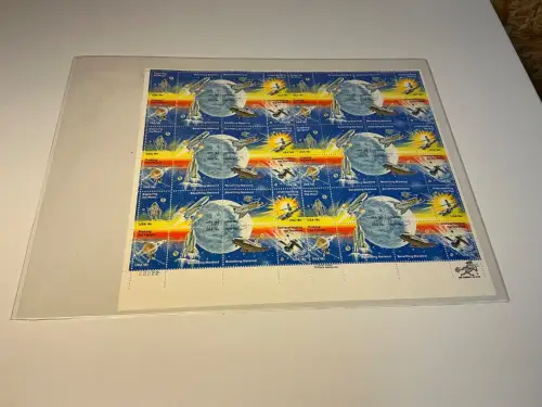 USA Michel 1481-88 Raumfahrt Bogen postfrisch (34744B)