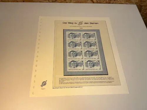 UDSSR Michel 5361 Kleinbogen postfrisch Gagarin (34746B)