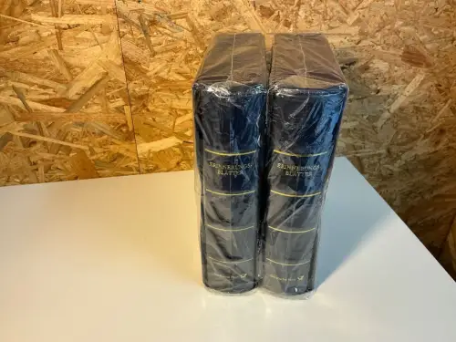 2 Dt. Post Alben mit Aufdruck Erinnerungsblätter (34778)