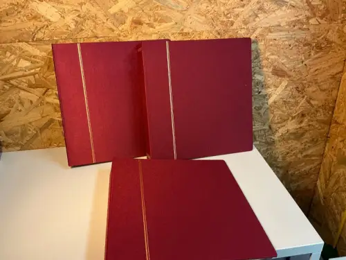 3 Schaubek Schraubdecken rot (34786)