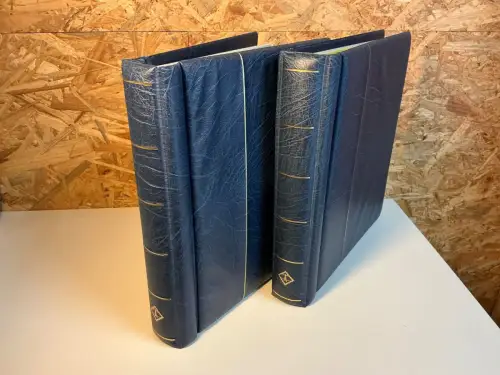 2 Leuchtturm Drehstabbinder blau (34789)