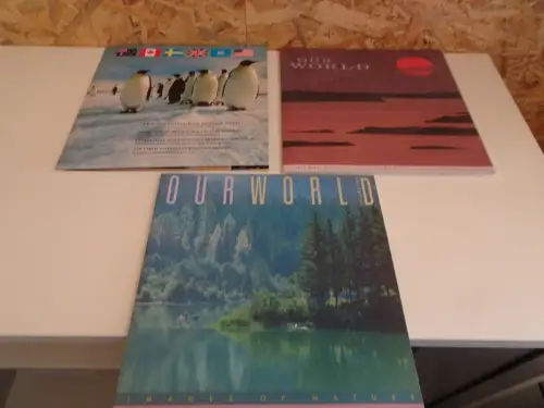 Our World 3 Folder mit Marken Fauna + Flora postfrisch (18548)