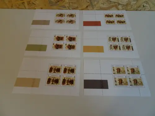 Alderney Michel H-Blatt 100-105 postfrisch (19943)