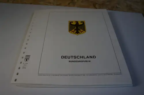 Bund 1972-1980 postfrisch komplett inkl. Lindner T falzlos (29873)