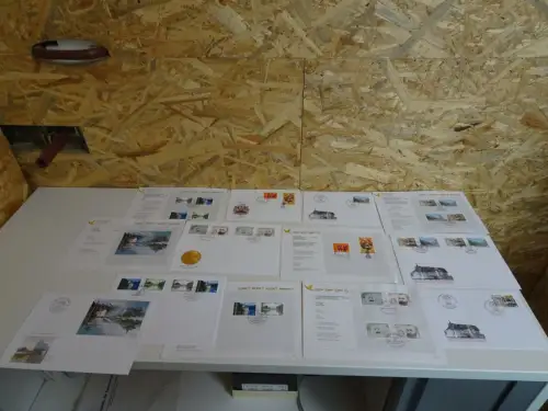 Schweiz 10 Belege mit Gemeinschaftsbelegen (20800)