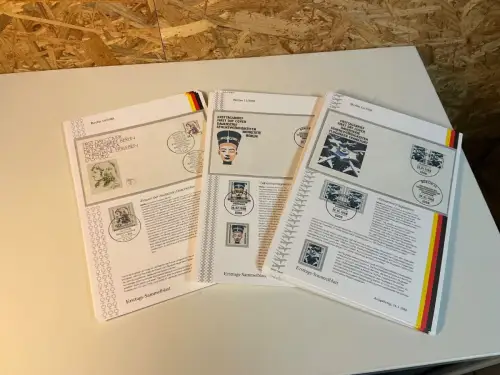 Berlin Jahrgang 1988 Ersttagssammelblätter (x+o+FDC) komplett (34827)