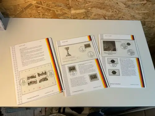 Berlin Jahrgang 1987 Ersttagssammelblätter (x+o+FDC) komplett (34826)