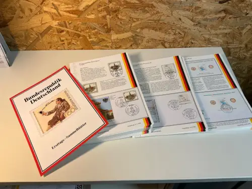 Bund Jahrgang 1998 Ersttagssammelblätter (x+o+FDC) komplett (34846)