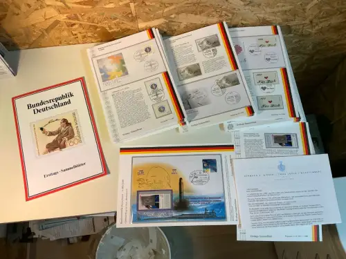 Bund Jahrgang 2000 Ersttagssammelblätter (x+o+FDC) komplett (34848)