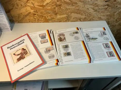 Bund Jahrgang 1994 Ersttagssammelblätter (x+o+FDC) komplett (34842)