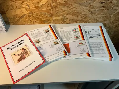 Bund Jahrgang 1999 Ersttagssammelblätter (x+o+FDC) komplett (34847)