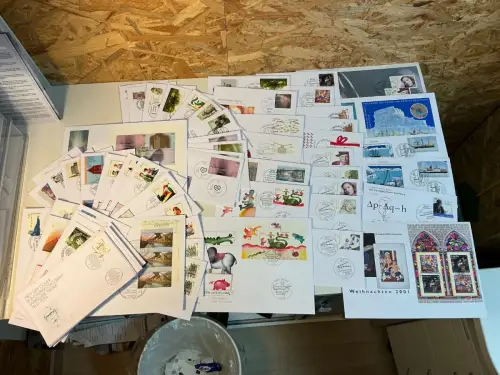 Bund FDC Jahrgang 2001 komplett (34849H)