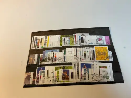 Bund Jahrgang 2013 komplett mit selbstklebende gestempelt (34853)