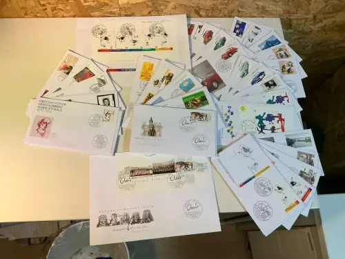 Bund Jahrgang 2003 FDC (mit Selbstklebende) komplett (34851H)