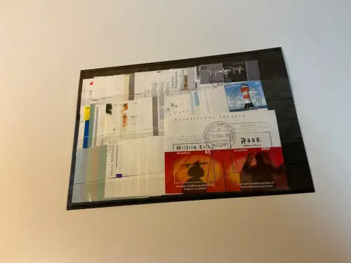Bund Jahrgang 2004 komplett gestempelt ohne selbstklebende (34856)