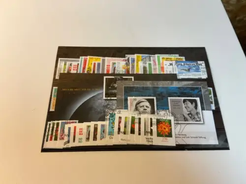 Bund Jahrgang 2022 gestempelt ohne Selbstklebende komplett (34864)