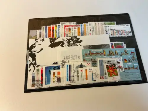 Bund Jahrgang 2020 gestempelt ohne Selbstklebende komplett (34865)