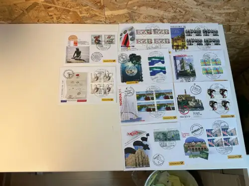 Dt. Post Messebriefe Jahrgang 1998 komplett (34866)