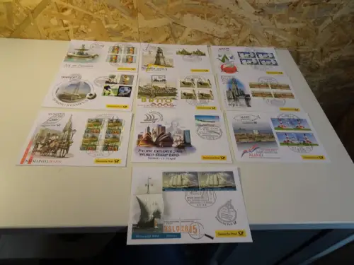 Dt. Post Messebriefe Jahrgang 2005 komplett (23836)