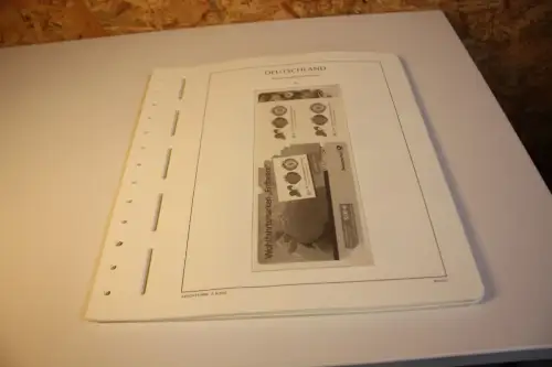 Bund Folienblätter 2010-2014 Leuchtturm falzlos fast komplett (33338)