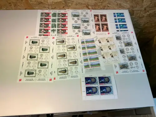 Österreich Kleinbogen 2002-2005 gestempelt (34885)