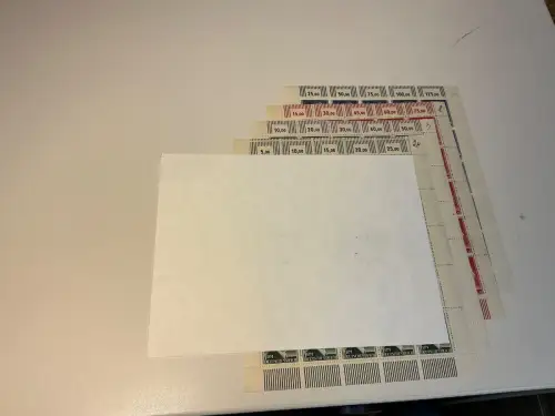 Deutsches Reich Michel 799-802 Hitlermarke Bogensatz postfrisch (34896)