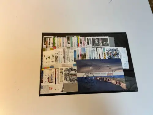 Bund Jahrgang 2010 komplett ohne selbstklebende gestempelt (34907)