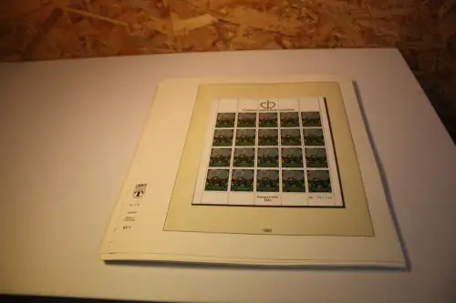 Liechtenstein Jahrgang 1981 Kleinbogen postfrisch komplett (32702)