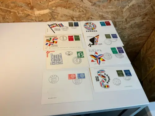 Europa Cept Jahrgang 1959 FDC komplett (34099)