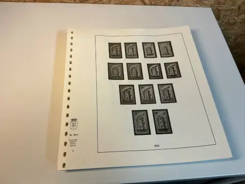 Europa Cept Lindner falzlos 1956-1976 (34085)