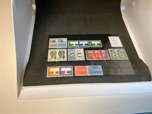 Europa Cept Jahrgang 1957 postfrisch komplett (34104)