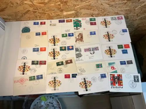 Europa Cept Jahrgang 1960 FDC komplett (34100)