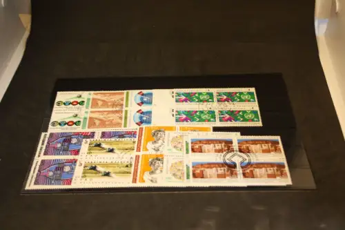 UNO Wien 18 verschiedene gestempelte Viererblocks aus 1982-84 (32734)